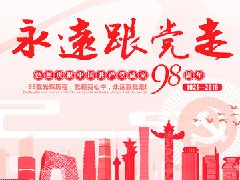 不忘初心，砥砺前行——尊龙凯时祝我们伟大的党98岁生日快乐！